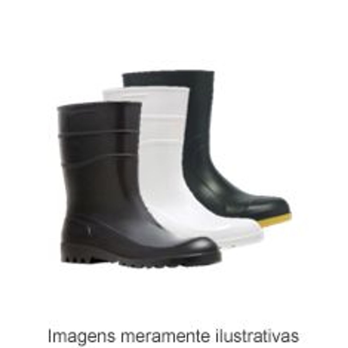 Bota de PVC Profissional Forrada n42 Preto, marca Balaska - Foto Principal