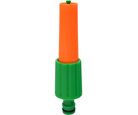 Esguicho de Plástico Jato Ajustável 13x3,3cm Laranja e Verde