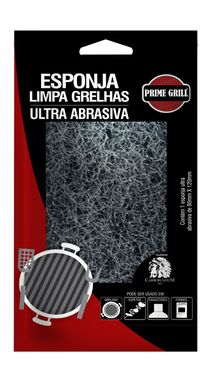 Esponja Ultra Abrasiva Prime Grill 1 Unidade 