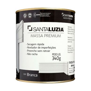 Massa Flex Branca 90Gr Santa Luzia
