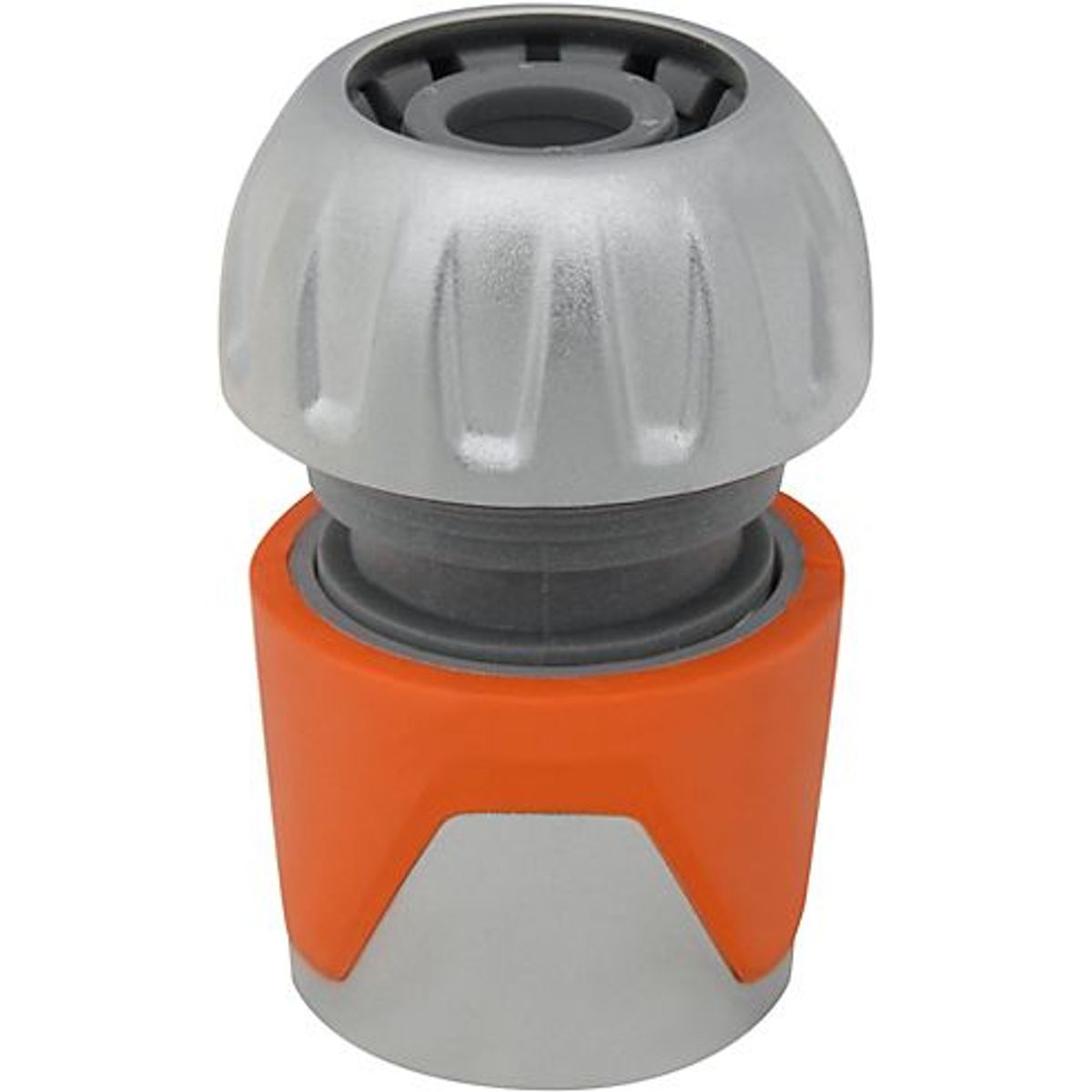 Conector de Mangueira Premium 6,5x4,2x4,2cm 3/4" Cinza, marca Ergo - Foto Principal