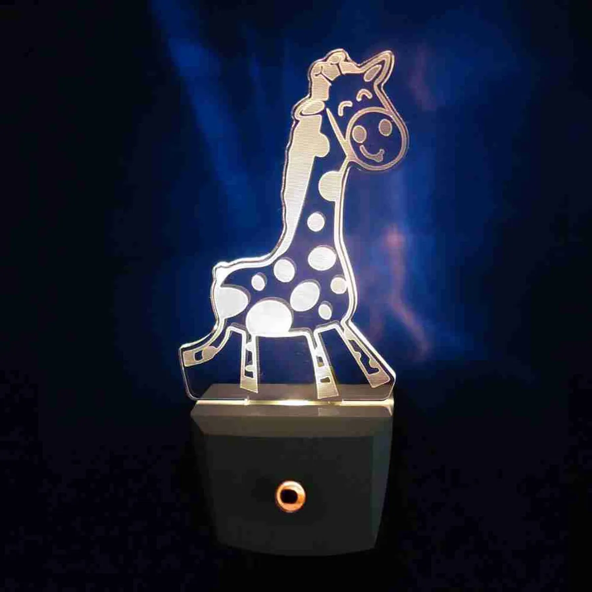 Luz Noturna Girafabiv Bivolt Branco, marca DNI - Foto Principal