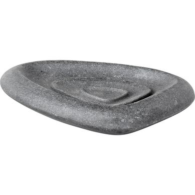 Saboneteira Pebble Cinza Just Home Collection