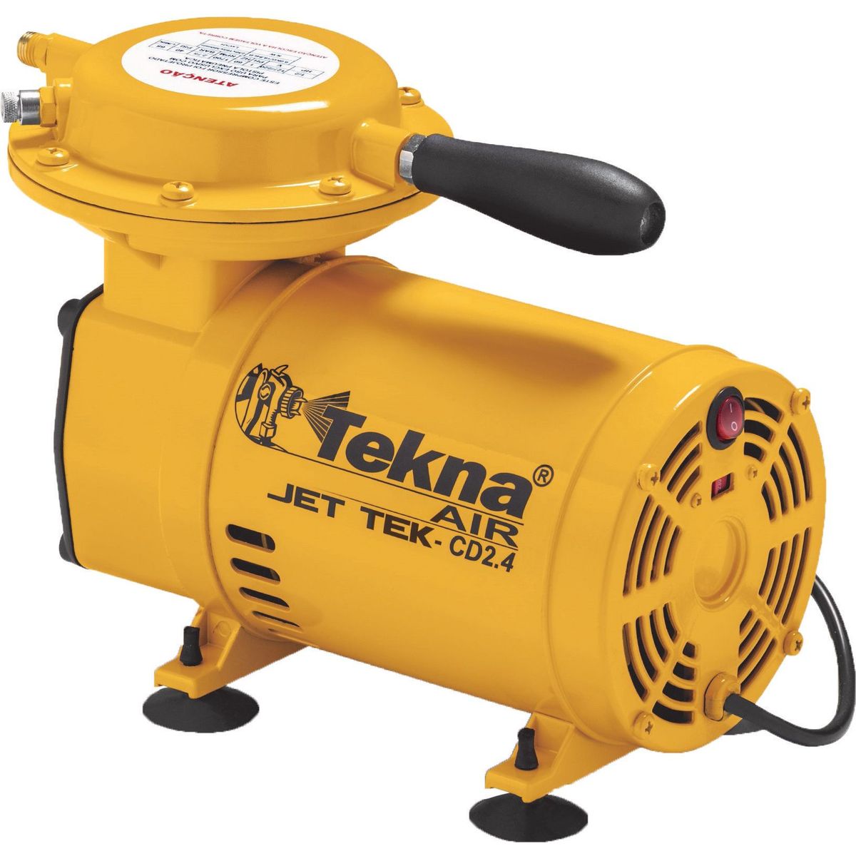 Compressor de Ar Direto 40 PSI com kit de Acessórios CD2453B, marca Tekna - Foto Principal