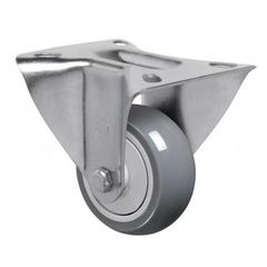 Rodízio Fixo de PVC 125mm