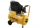 Compressor de Ar Tekna Com Reservatório Amarelo 24L 220V