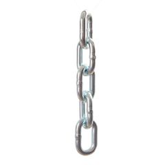 Corrente Soldada EC 2m 5mm Zincada Prata