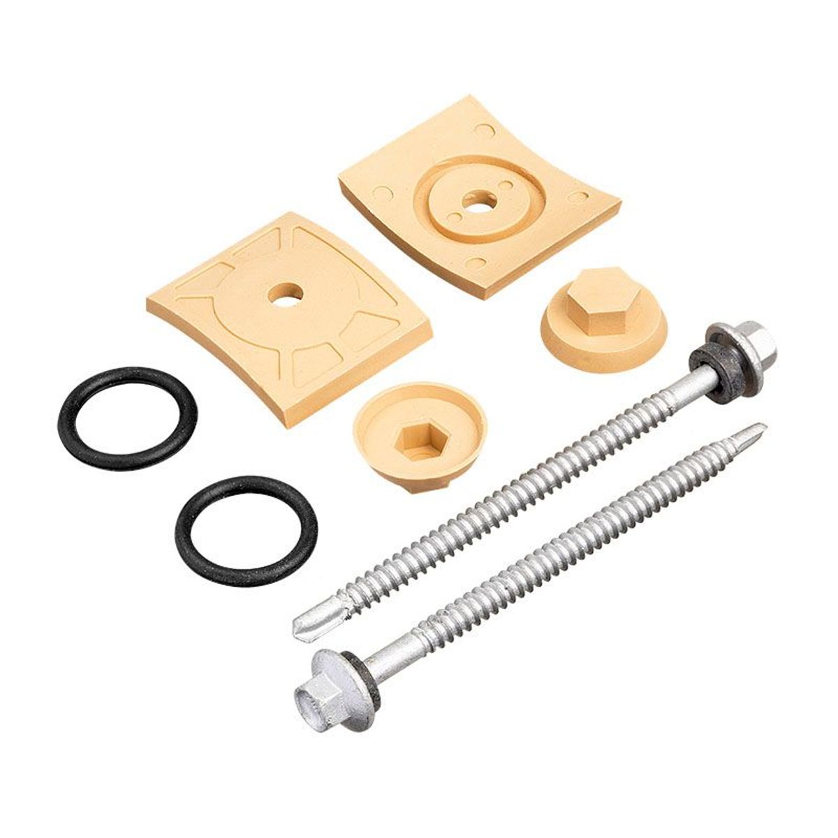 Kit Vedação e Fixação Colonial Belgo 50 unidades, marca Belgo - Foto Principal
