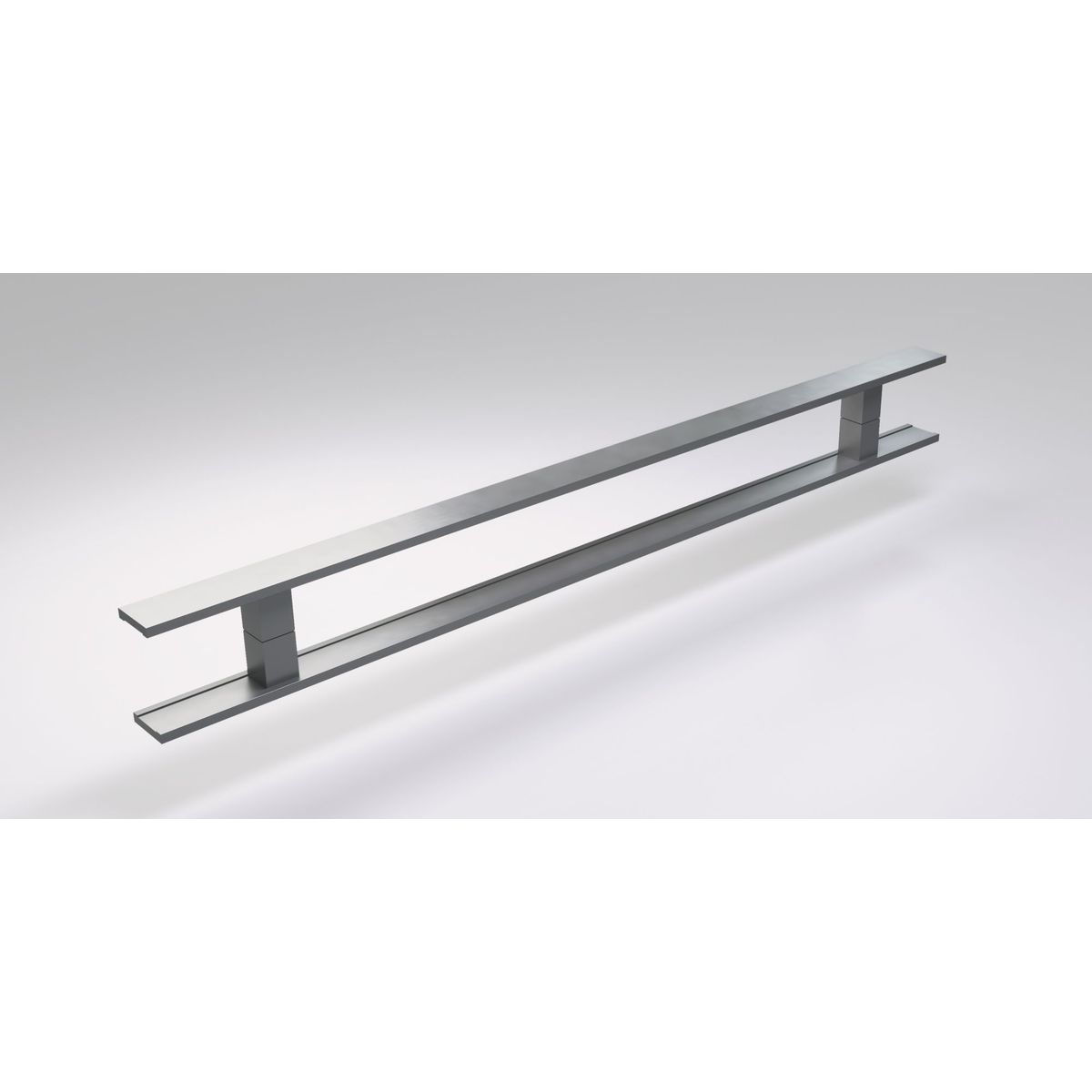 Puxador Milão Escovado 60cm, marca Brimak - Foto Principal