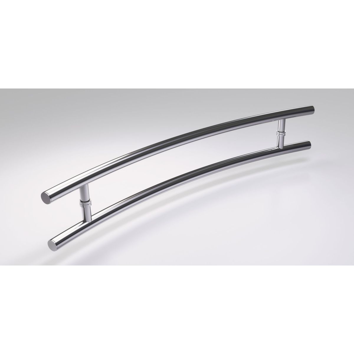 Puxador Athenas Polido 40cm, marca Brimak - Foto Principal