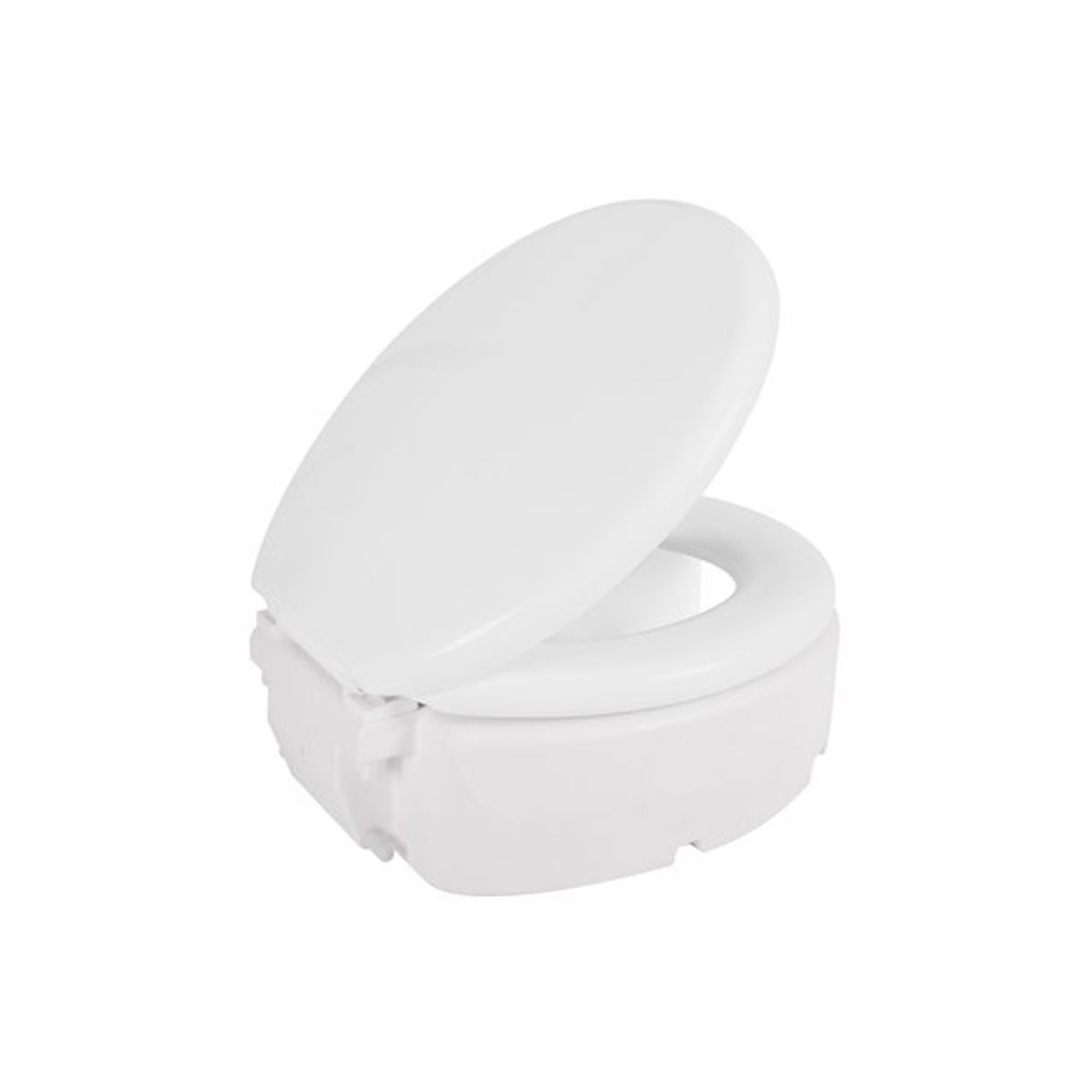 Assento Sanitário Elevado com Tampa 13cm Branco, marca Astra - Foto Principal