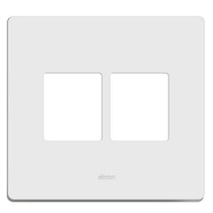 Placa com Suporte 4 Postos Horizontais 4x4 Branco