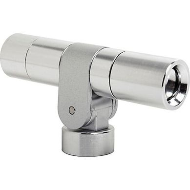 Luminria LED com Im para Churrasqueira Prata