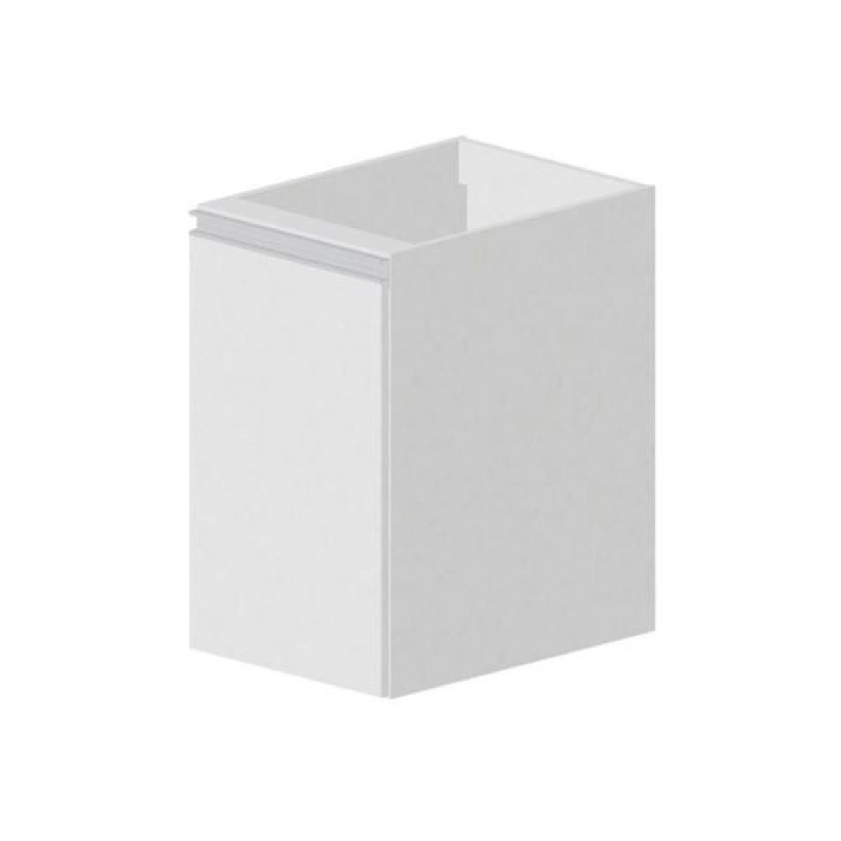 Balcão Veneza Simples 40cm Direita Branco, marca Bonatto - Foto Principal