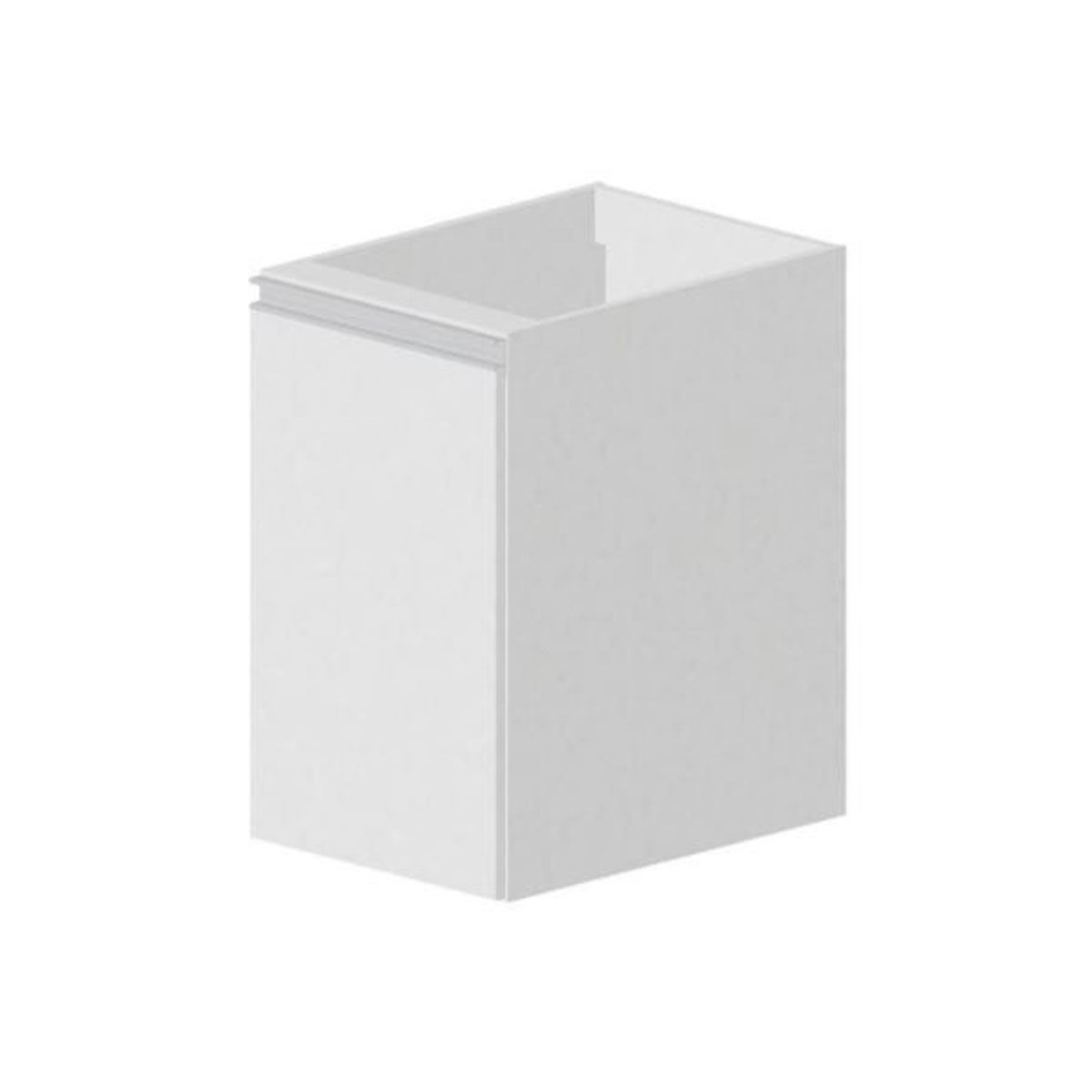 Balcão Veneza Simples 40cm Direita Branco, marca Bonatto - Foto Principal