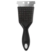 Escova Raspadora 2 Funções para Churrasqueira Preto
