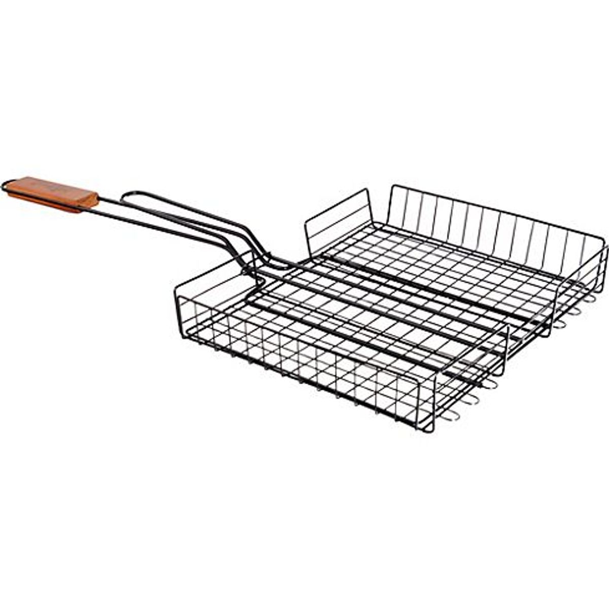 Grelha Quadrada 23,5x31,5x7cm para Churrasqueira Preto, marca Mr Beef - Foto Principal
