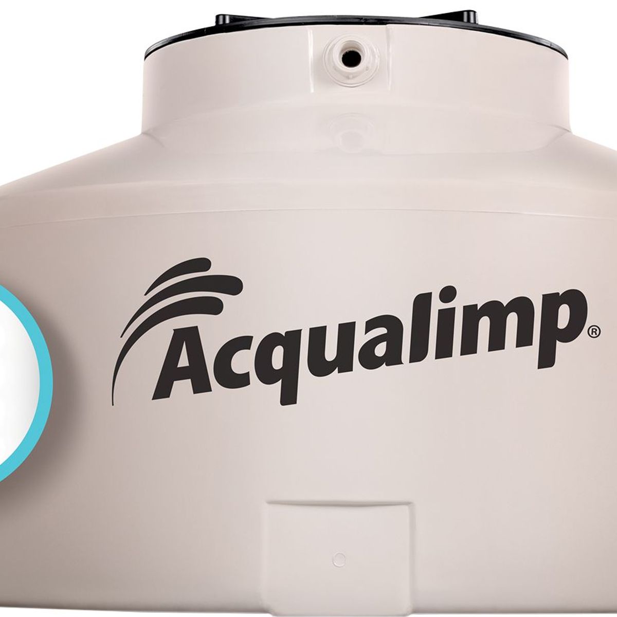 Caixa De Água 1.000L Água Limpa Polietileno Tampa Rosca Bege, marca Acqualimp - Foto 2