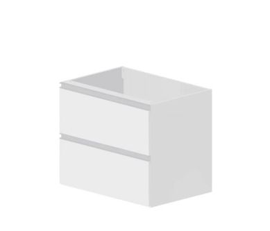 Balco Veneza 80cm 2 Gavetas Branco