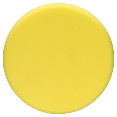 Disco de Espuma para Polir Autoaderente Duro 170mm Amarelo 1 pea
