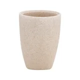 Porta Escova Areia Resina Bege Just Home Collection