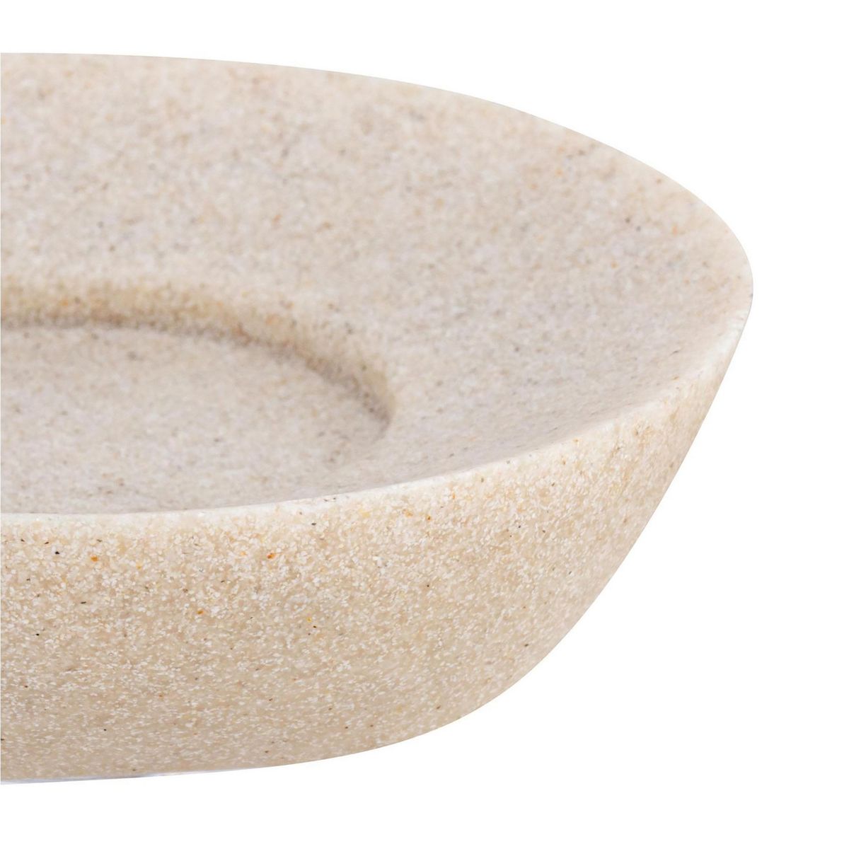 Saboneteira Resina Bege, marca Just Home Collection - Foto Principal