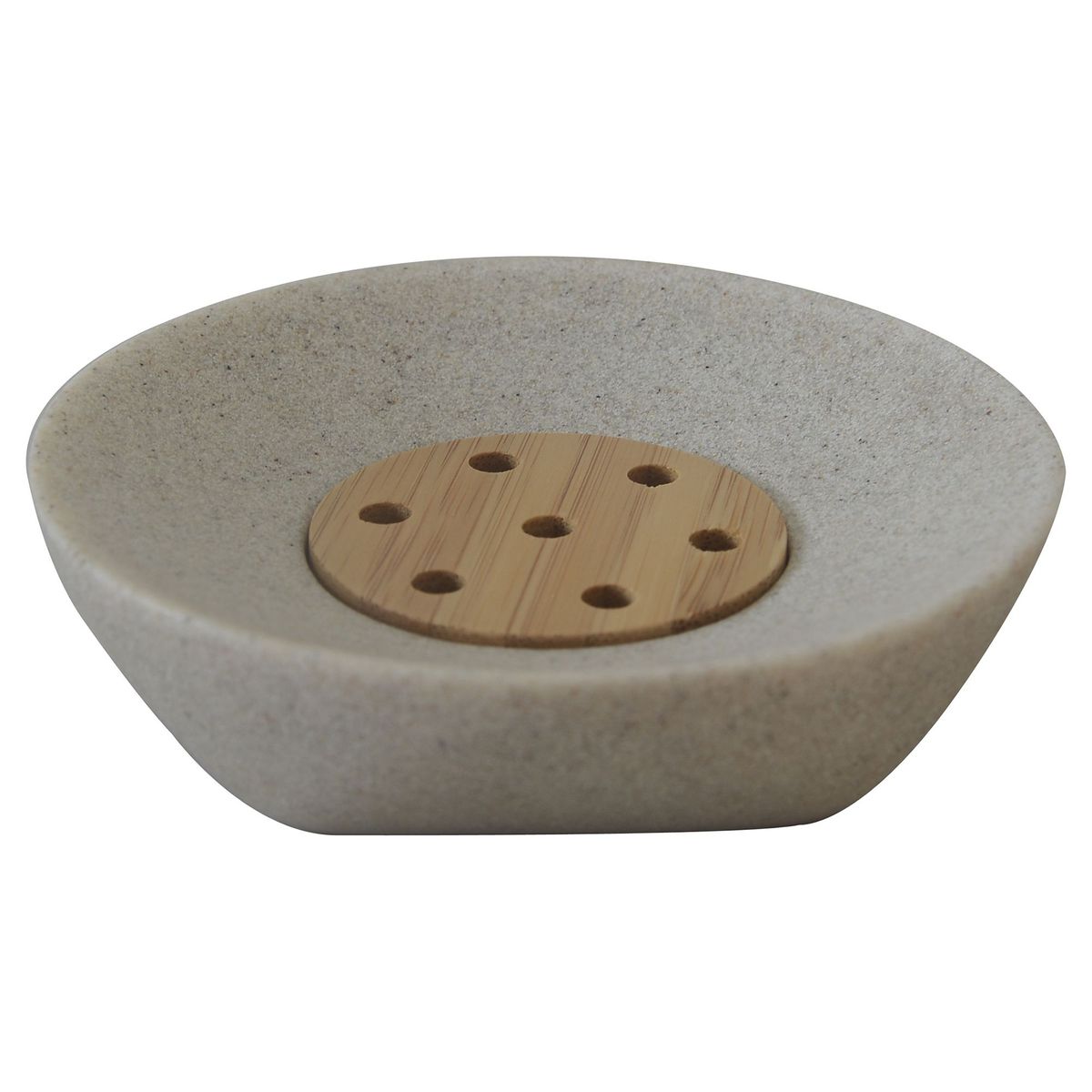Saboneteira Resina Bege, marca Just Home Collection - Foto 2