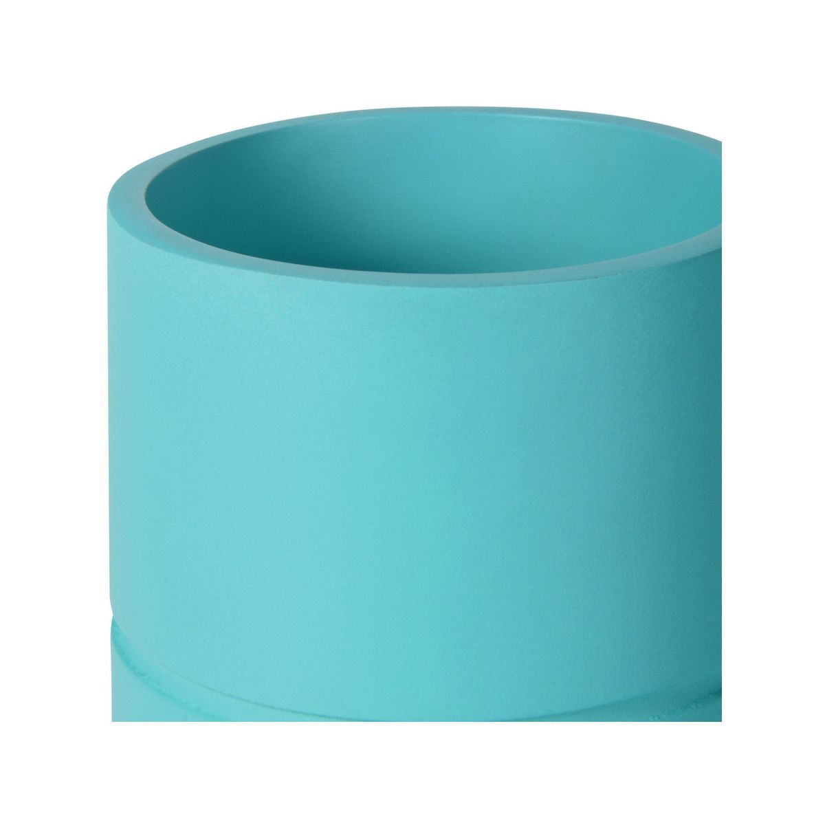 Porta Escova para Banheiro Turquesa Just Home Collection, marca Just Home Collection - Foto 2