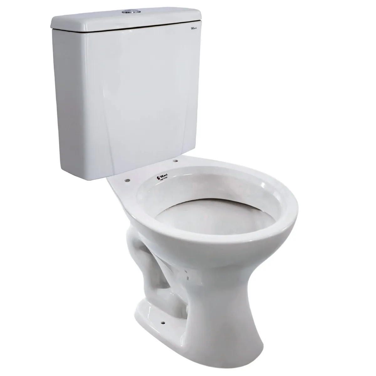 Kit Vaso Sanitário com Caixa Acoplada Gardênia 6L Branco Mari Louças, marca Mari Louças - Foto 2