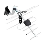 Kit Completo Antena Externa de TV AE5010 Intelbras Aluminío Cinza