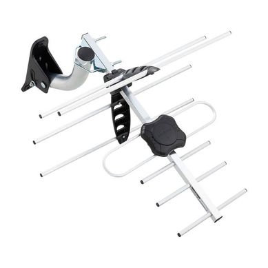Kit Completo Antena Externa de TV AE5010 Intelbras Alumino Cinza