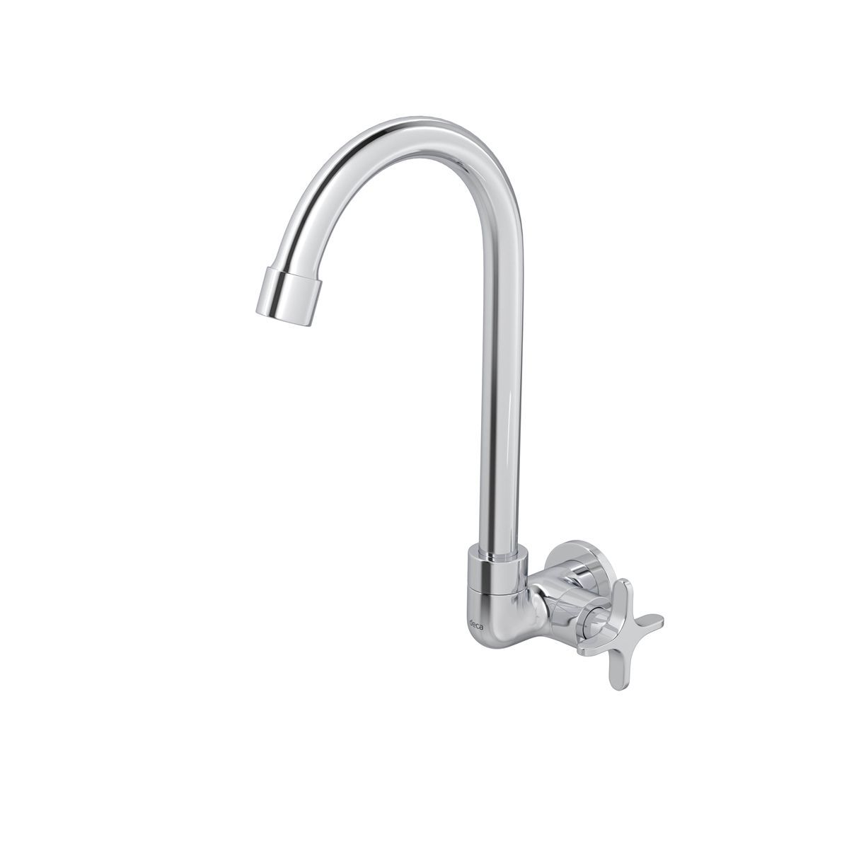 Torneira de Parede para Cozinha DN15/20 Flex Bica Móvel Alta Cromado, marca Deca - Foto Principal