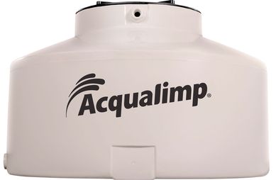 Tanque Polietileno 2500L Tampa Rosca Bege