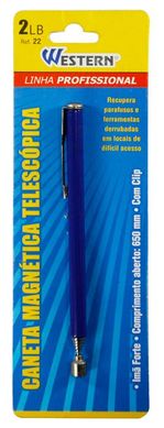 Caneta Telescpica 2Lb Western, Vermelho Azul