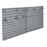 Kit Painel Porta Ferramentas 16 Peças Cinza Redline