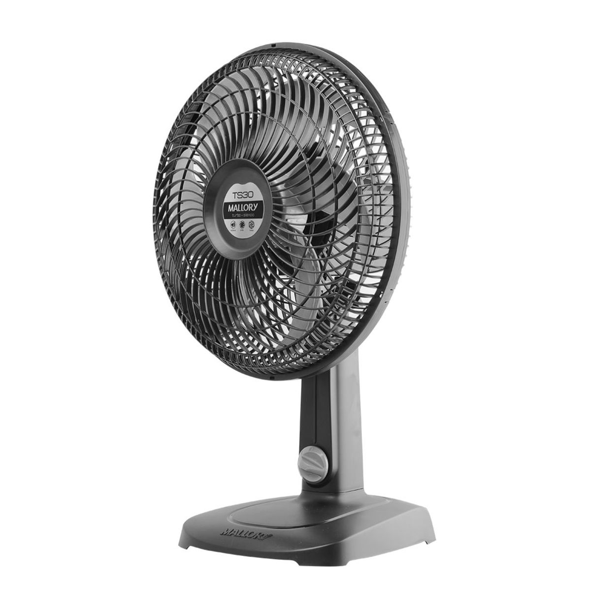 Ventilador de Mesa 30cm 6pás TS30, Preto, 127V, marca Mallory - Foto 2