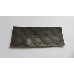 Tapa Furo Adesivo Com 20 Peças, Tabaco