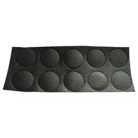 Tapa Furo Adesivo Com 20 Peças, Preto