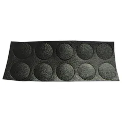 Tapa Furo Adesivo Com 20 Peças, Preto