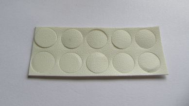 Tapa Furo Adesivo Com 20 Peas, Branco