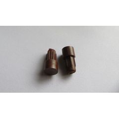 Suporte Prateleira Tipo Pino Com 10 Peças, Marrom