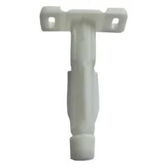 Bucha com Abraçadeira 6mm com 8 peças Branco