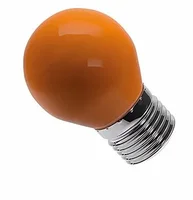 Lâmpada LED Bolinha Luz Laranja 6W Bivolt