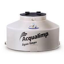 Caixa De gua 500L gua Limpa Polietileno Tampa Rosca Bege