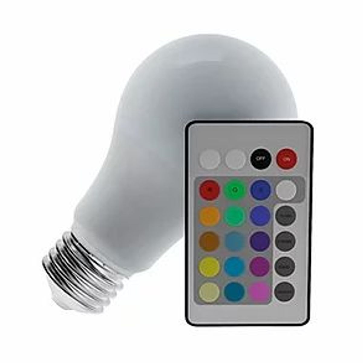 Lâmpada LED Bulbo RGB 3,5W com Controle Bivolt, marca Luminatti - Foto Principal
