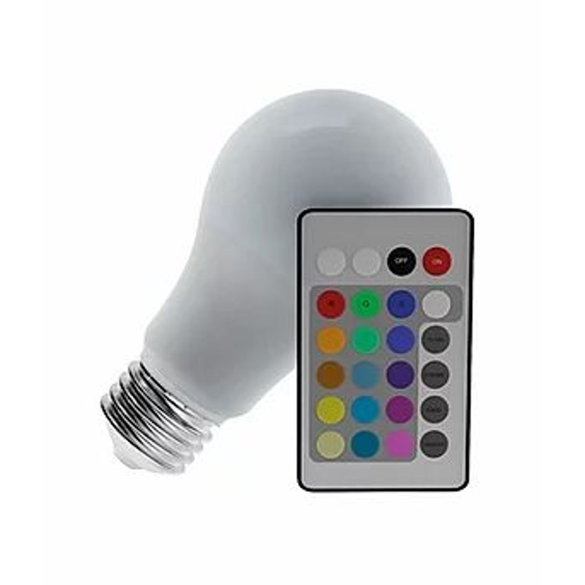 Lâmpada LED Bulbo RGB 3,5W com Controle Bivolt, marca Luminatti - Foto Principal