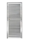 Porta Veneziana Alumínio Brilhante Direita 210x80x4,6cm L 25