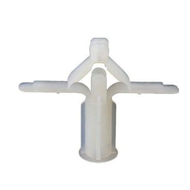Bucha Fly n3 para Placa de Gesso 13-23mm 4 Peas Branco