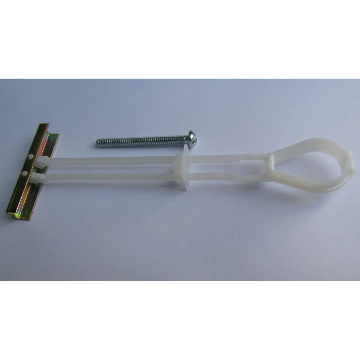 Bucha C-Toogle de Nylon 1/4" com 30 Peças Branco, marca Fixser - Foto Principal