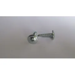 Parafuso 4,2x13mm Flangeado Phillips Rosca Inteira Zincado Branco Cromado 500 Peças